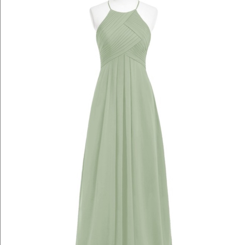 Bridesmaid Gown Sage Green